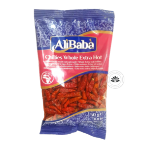 Alibaba - 50 g Chillies Whole Extra Hot