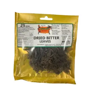 Africa beauty dried bitter leaf 25g