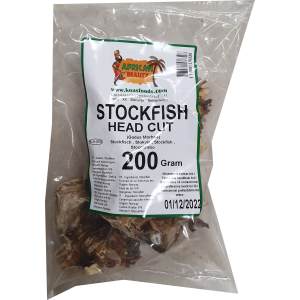 African beauty stock fish head 200gr